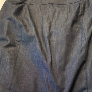 LOFT Denim Petite Skirt